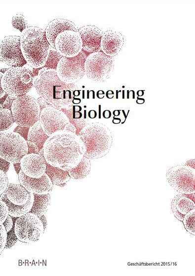 Das Cover des BRAIN Geschäftsberichts des Geschäftsjahrs 2015/16 trägt den Titel: 
"Engineering Biology".
Der Bericht wurde am 16.01.2017 pu